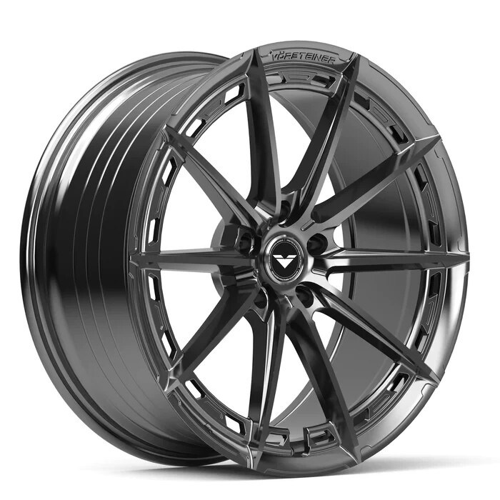 20/21'' Vorsteiner VFX-001 Carbon Graphite Staggered Concave Wheels Lamborghini