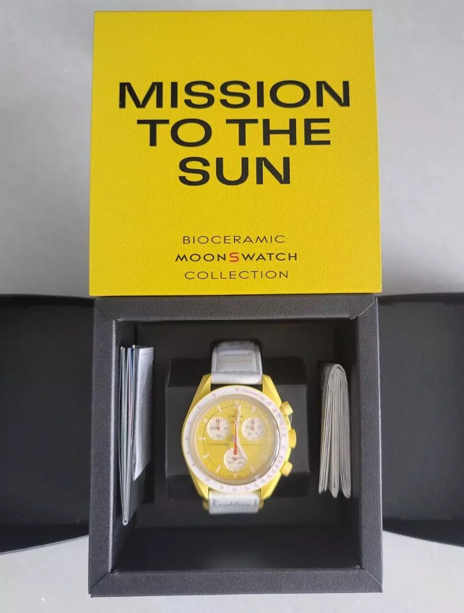 BRAND NEW | Swatch X Omega Bioceramic MoonSwatch: Mission to Sun SO33J100