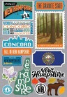 Reminisce Jet Setters 3.0 State Dimensional Stickers-New Hampshire