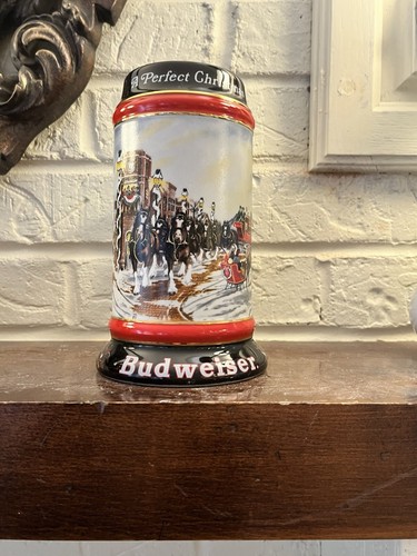 Birra Budweiser Anheuser 1992 serie natalizia Stein CS167 "Un Natale perfetto" - Foto 18 di 21