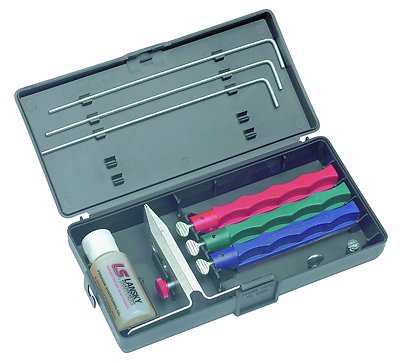 NEW LANSKY LKC03 LS1 STANDARD COARSE AND FINE SHARPENER SYSTEM SALE