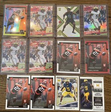 LOT OF (12) 2017 2018 Donruss Optic JABRILL PEPPERS Prizm Panini NM-MT