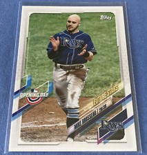 Mike Brosseau 2020-21 Topps Opening Day #157 Future Stars Tampa Bay Rays MLB