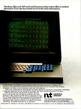 Northern Telecom 585 offers modern alternative Original Vintage Print Ad