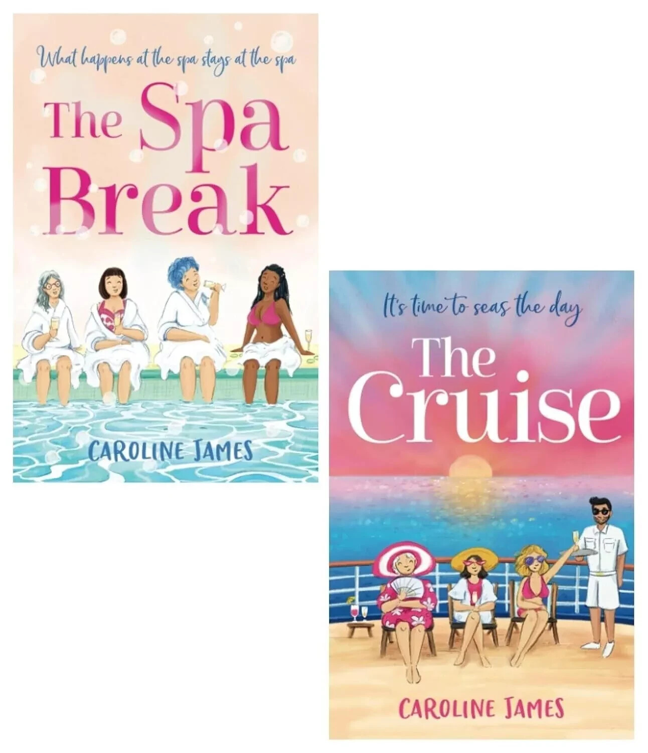 Harpercollins Publishers Girls White/Golden Caroline James 2 Books Collection Set - Fiction - Paperback - Image 3