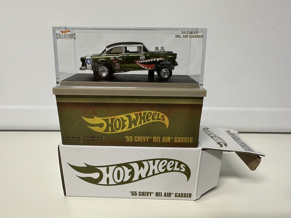 Hot Wheels '55 Chevy Bel Air Gasser RLC Flying Tiger WWII