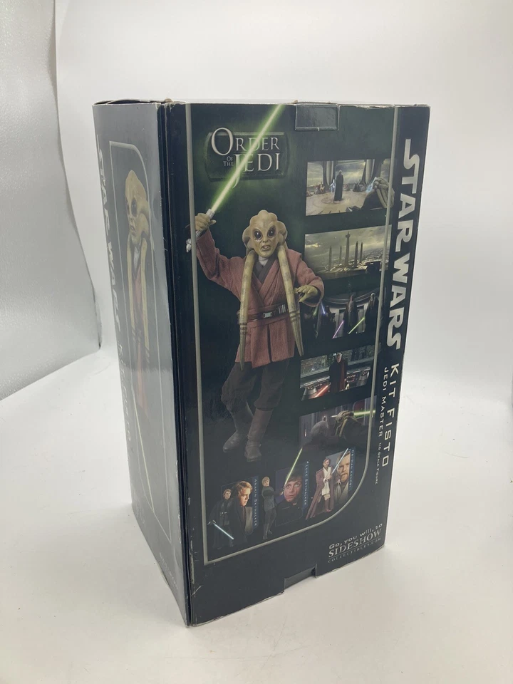 Sideshow STAR WARS KIT FISTO 1/6 SCALE 12" Order of the Jedi Revenge of the Sith - Изображение 4 из 4