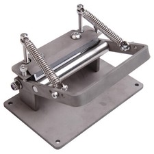 Leather Peeling Machine, Stainless Steel with Adjustable Thickness, 9cm Maximum