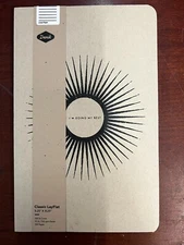 4 Pack Denik Classic Lay Flat Notebooks 5.25" x 8.25" Each 144 Lined Pages 70 lb