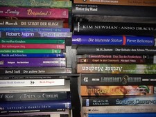 Horror Bücher - 36 St. - HC + TB - meist OOP...