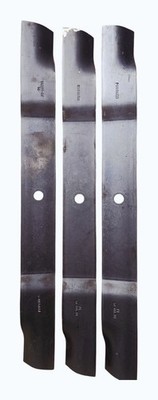 3 Genuine OEM BOBCAT 112111-07 24.5'' Standard Offset Hi-Lift ZTR Blade 72'' Deck 