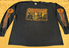 Vtg 2001 Slipknot Iowa Long Sleeved Double Sided Shirt With Sleeve Graphics 2XL