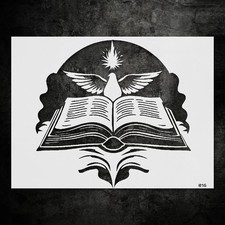 Witch Face Halloween Stencil for Creative Projects and Home Decor - StencilAir