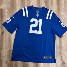 INDIANAPOLIS COLTS VONTAE DAVIS NIKE NFL FOOTBALL JERSEY XL