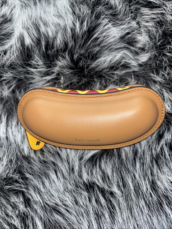 Kate Spade On A Roll Hot Dog 3D Coin Purse - Image 2 of 4