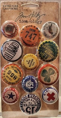 Tim Holtz Idea-ology VINTAGE FLAIR TH94027