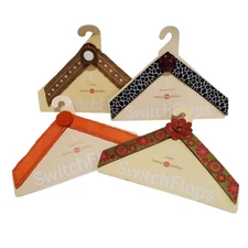 Lindsay Phillips SwitchFlops Straps Size Large Fits sz 9 10 11 Lot Of 4 New