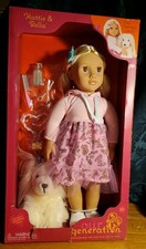 Our Generation 18" Doll Hattie Bella Dog Accessories