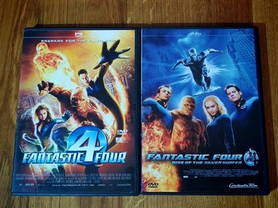 2x Filme: Fantastic Four + Rise of the Silver Surfer | DVD 