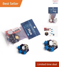 DIY Soldering Kit for Electronics Beginners with RGB LED and Battery Included