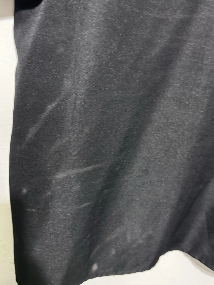 Camisa Falcon Bay Classics para hombre negra bordada con botones talla L Foto 4 de 4