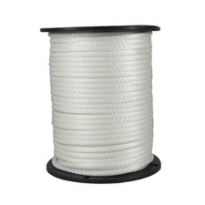 1/4 inch White Dacron Polyester Rope - 500 Foot Spool  Solid Braid... Fast Ship