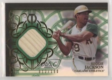 2015 Topps Tribute Relics Green /150 Reggie Jackson #TR-RJA HOF