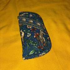 Vera Bradley Double Eyeglass Case Vintage Floral Quilted Material