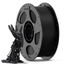 ANYCUBIC Filamento PLA 1,75 mm, Stampa 3D Materiali, Nero 1kg