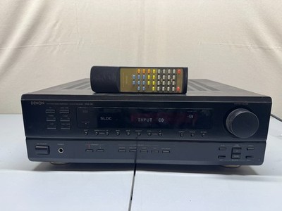 Denon DRA-295 Receiver HiFi Stereo 2 Channel  Vintage Audio Radio Remote Bundle