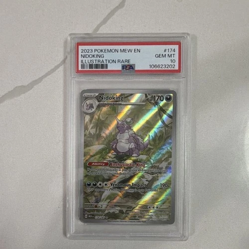 Nidoking - 174/165 - SV: Scarlet & Violet 151 PSA 10