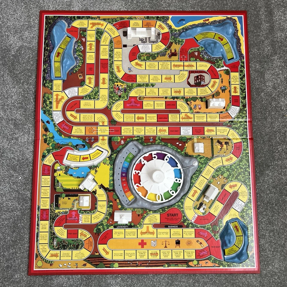 Vintage Boxed MB Game Of Life Board Game Original Complete 1980s - Image 4 of 4