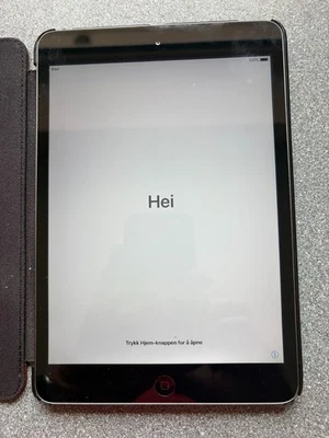 Apple iPad mini 1. Generation A1489 Wi-Fi 32GB Space Grau funktionstüchtig - Bild 1 von 4