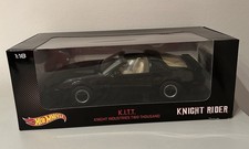 Hot Wheels 1/18 Knight Rider KITT Diecast Car - Broken Rear Window - Boxed
