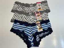 NWT Maidenform Low Rise Cheeky Hipster Panties 40823 Size S 5 3 Pairs
