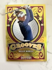 Nelly Korda 2026 Upper Deck Allure Golf Grooves YELLOW GV-9