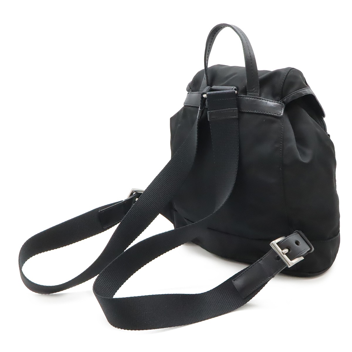PRADA Triangle Logo Backpack Rucksack Mini Backpa… - image 2