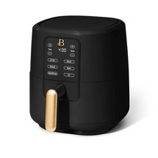 Beautiful 3 Qt Air Fryer with TurboCrisp Technology, EverGood Ceramic Nonstick C