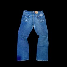 Vintage 70  s Levi's 517 Jeans Men  s 36x30 Blue Bootcut Denim Made In USA
