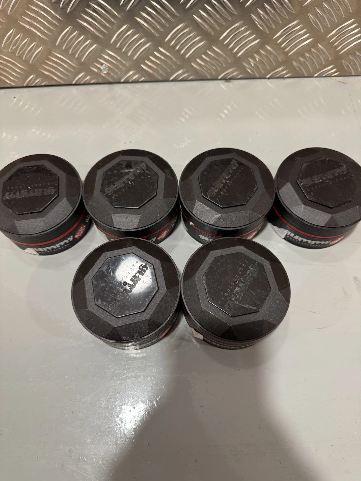 6x Gummy Ultra Hold Hair Styling Wax 150ml Gummy Red Brand New 4