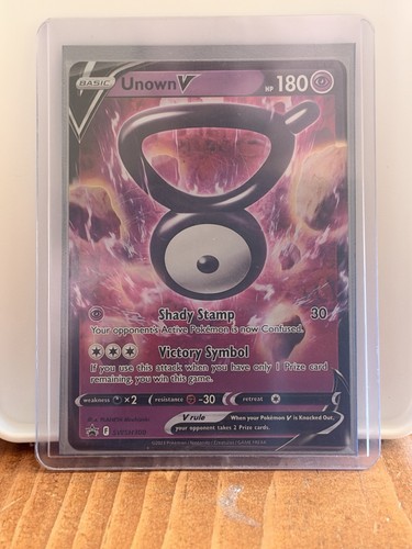Unown V SWSH300 SWSH: Sword & Shield Promo Cards Holo NM