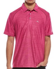 Tommy Bahama Island Zone PALM ISLES PERFORMANCE GOLF Polo Shirt Large, XL