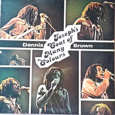 DENNIS BROWN -OSEPH COAT OF MANY COLOURS / REGGAE VINYL RECORD LP (1979) NM