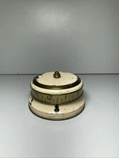 Unique Lux Rotary Mystery Tape Measure Novelty Annular Desk Clock Antique READ