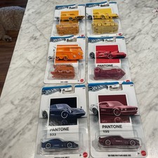 NEW 2026 Hot Wheels Silver Series Pantone Full set of 6