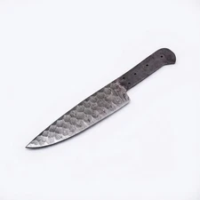 Handmade 12" Damascus Steel Chef Knife Blank Blade Kitchen Knife Making Billet