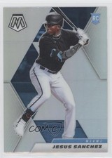 2021 Panini Mosaic Rookie Silver Prizm Jesus Sanchez #265 0nr3
