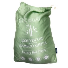 Decolure 100 Bamboo Viscose Luxury 4-Piece Cooling Bed Sheet Set