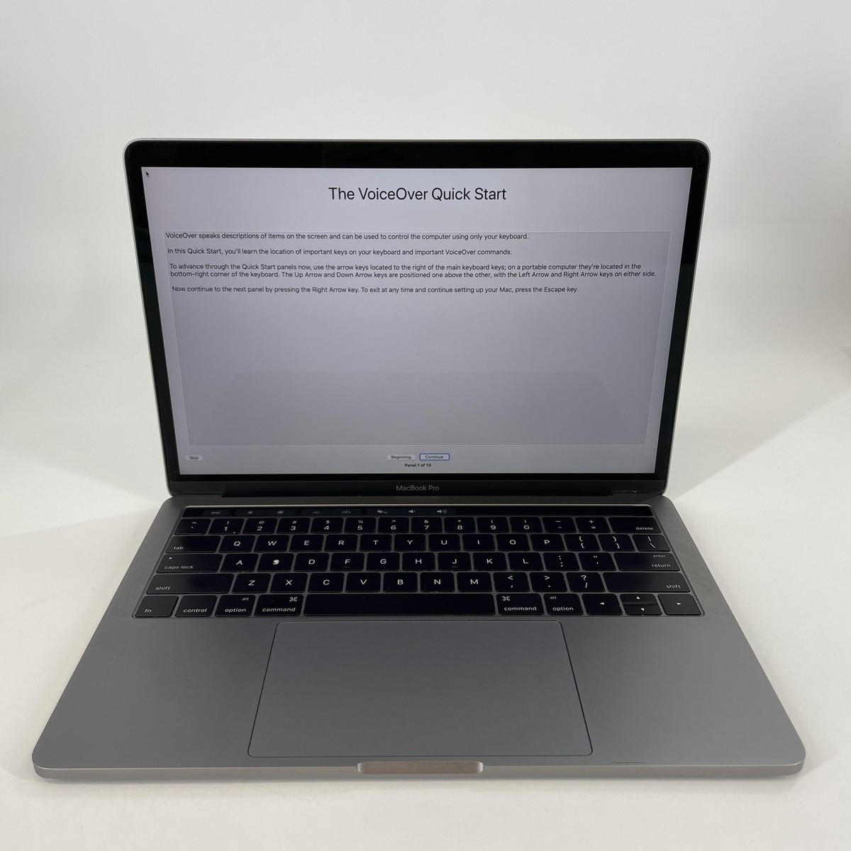 MacBook Pro 13 Space Gray 2016 2.9 GHz Core i5 6th Gen. 8GB