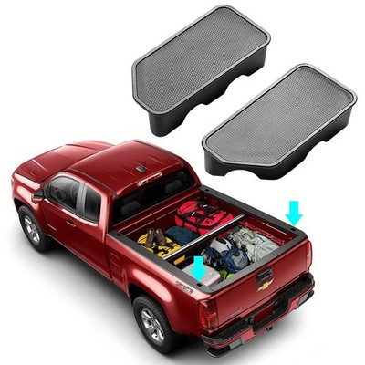 TTCR-II Bed Rail Stake Hole Covers For 2015-2022 GMC Canyon and Chevy Colorad...